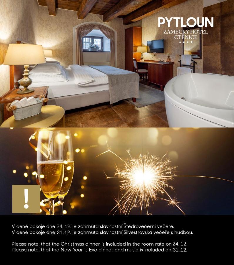 Pytloun Chateau Hotel Ctenice プラハ エクステリア 写真